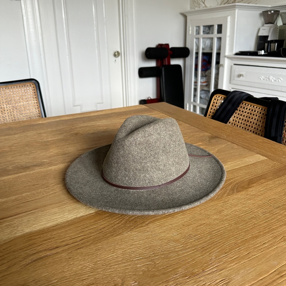 Brown Wool Hat